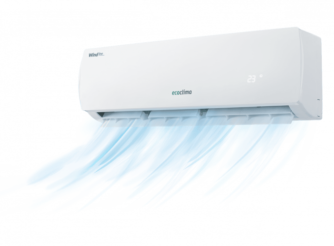 Сплит-система ECOCLIMA, WIND LINE Inverter, ECW/I-09QCW / EC/I-09QC
