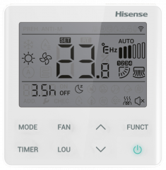Полупромышленная сплит-система канального типа HISENSE, HEAVY EU DC Inverter R32 WI-FI , AUD-48UX4REH8 / AUW-48U6RN9 WI-FI