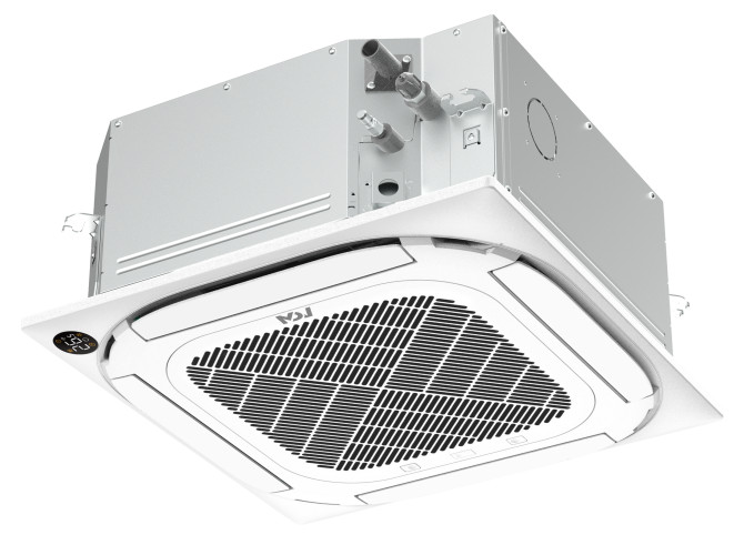 Полупромышленная сплит-система кассетного типа MDV, ERP 3D DC-Inverter, MDCAС4-18HRFN8 / MDOU-18HFN8 / T-MBQ4-03BD
