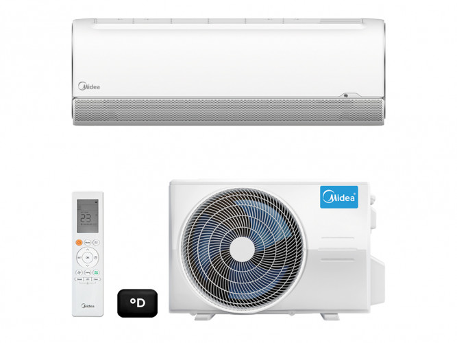Сплит-система MIDEA, BREEZELESS Wi-Fi Inverter, MSFA2W-12N8D6-I / MSFA1-12N8D6-O