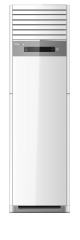 Полупромышленная сплит-система колонного типа HISENSE, HEAVY 2.0 CLASSIC (on/off), AUF-24ER4RC2 / AUW-24H4RF2