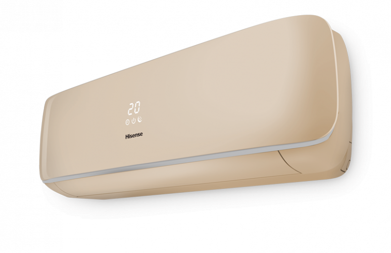 Внутренний настенный блок мульти-сплит системы HISENSE, PREMIUM CHAMPAGNE FM DC INVERTER 2025 R32, AMS-09UW4RVETG00(С)