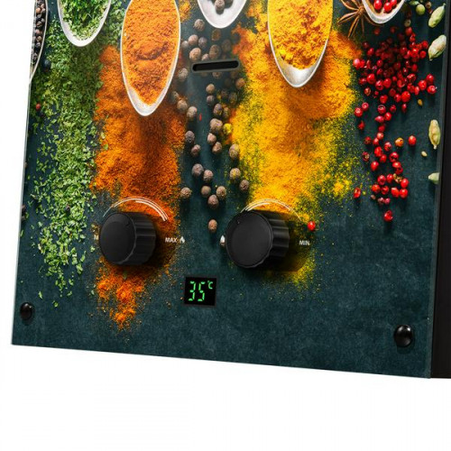 Колонка газовая BALLU, FIERY GLASS, GWH 10 Fiery Glass Curry