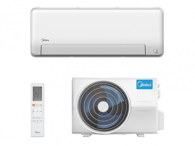 Сплит-система MIDEA, HEAT FORSE Inverter, MSHP-09N8D6-I / MSHP-09N8D6-O