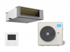 Полупромышленная  сплит-система канального типа MIDEA, MTJ1 FULL DC Inverter, MTJ1-55FWN8G1 / MOA1U-55FQN8G1