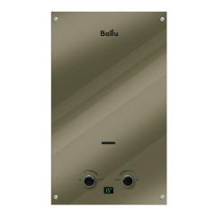 Колонка газовая BALLU, FIERY GLASS, GWH 10 Fiery Glass Mirror