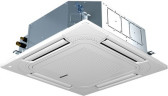 Внутренний кассетный блок VRF-системы комплект с панелью HISENSE, AVBC DC Inverter 2025, AVBC-30HJDBA / HPE-GNK1