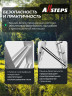 Лестница трехсекционная раскладная ALLSTEPS, 4.8 м, 3*7 ступеней, EXL-307AL