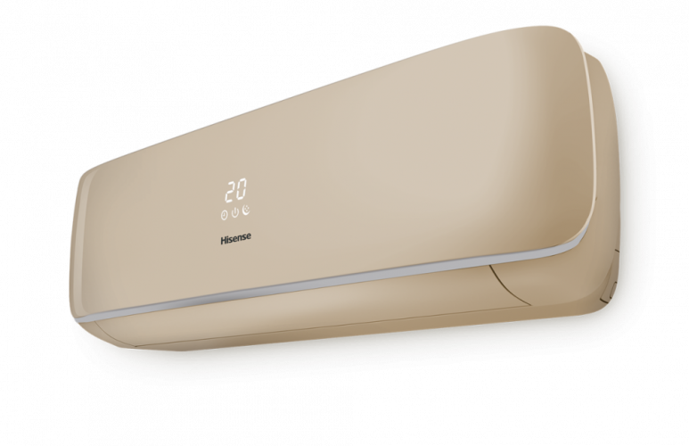 Сплит-система HISENSE, CHAMPAGNE CRYSTAL SUPER DC Inverter 2025 WI-FI, AS-10UW4RVETG01G(C) / AS-10UW4RVETG01W(С)