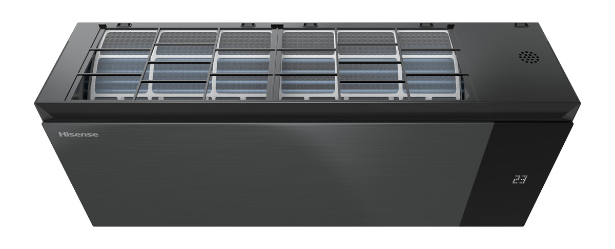 Сплит-система HISENSE, SENSATION SLIDER PRO CARBON SUPERIOR DC Inverter 2026 WI-FI, AS-10UW4RWMQK00G(B) / AS-10UW4RWMQK00W