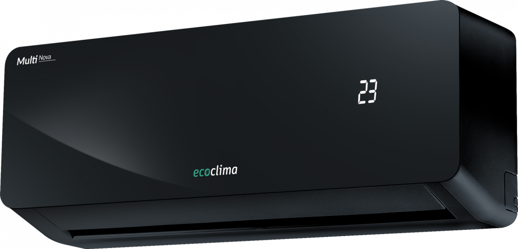 Внутренний настенный блок мульти-сплит системы ECOCLIMA, MULTI NOVA Inverter R32, CMWM-CH12/AAB-4R2 (черный)