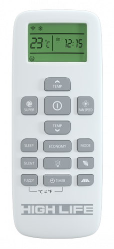 Сплит-система HIGH LIFE, COMFORT CLASS DC Inverter, ACHL-07CC-I-CHDV02SI / ACHL-07CC-I-CHDV02SO