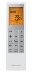 Внутренний настенный блок мульти-сплит системы HISENSE, VIBE PRO SILVER MULTI EU DC Inverter WI-FI, AMS-12UW4RWUHD00(S)