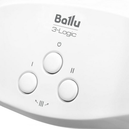Водонагреватель электрический проточный BALLU, 3-LOGIC, TS (5,5 kW) - кран+душ