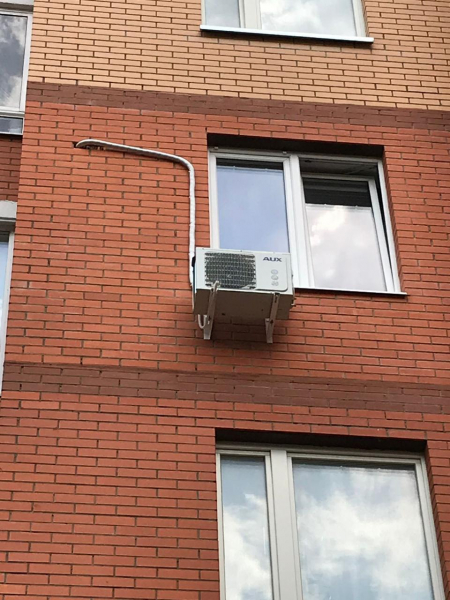 Установка кондиционера